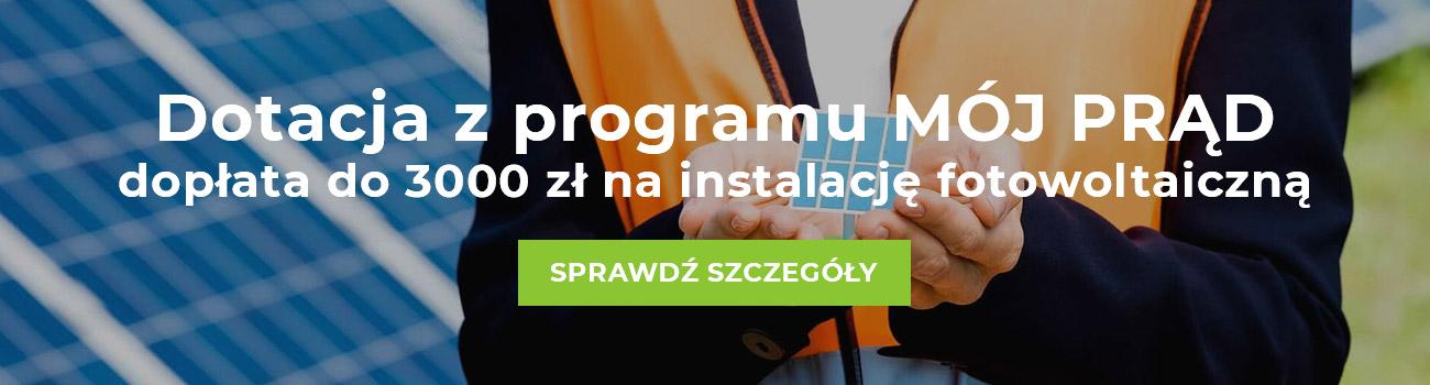 Dotacja 3000 zł na instalację fotowoltaiczną